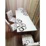 Комплект обеденной мебели Эллипс (раскладной стол 90*60 см и 4 стула)