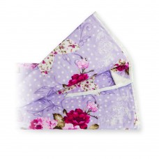 Чехол для гладильной доски с прослойкой из войлока 140х50 см Фиолетовые Цветы